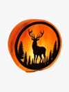 Winter Forest Stag Salt Lamp