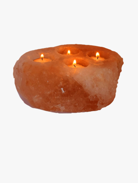 Salt Candle Holder