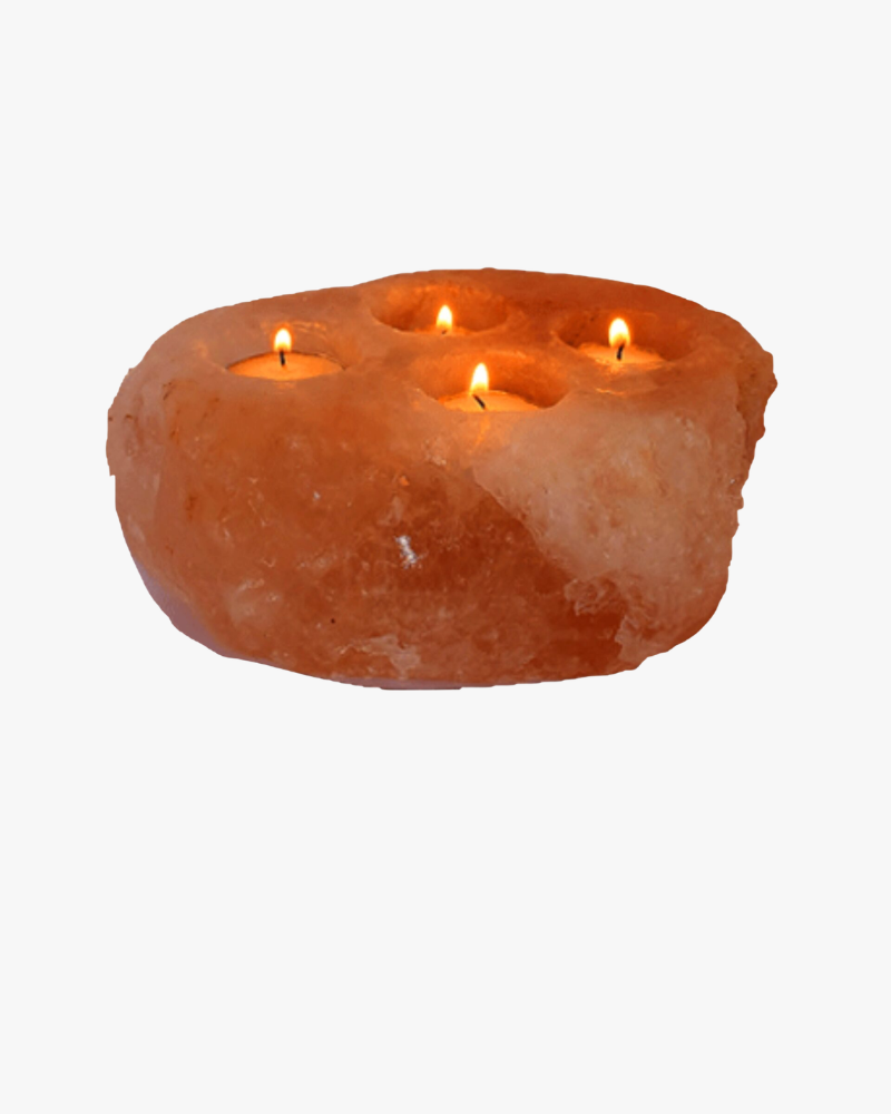 Salt Candle Holder